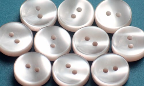 Elevate Your Sewing Projects with Smooth and Shiny 2-Hole Buttons